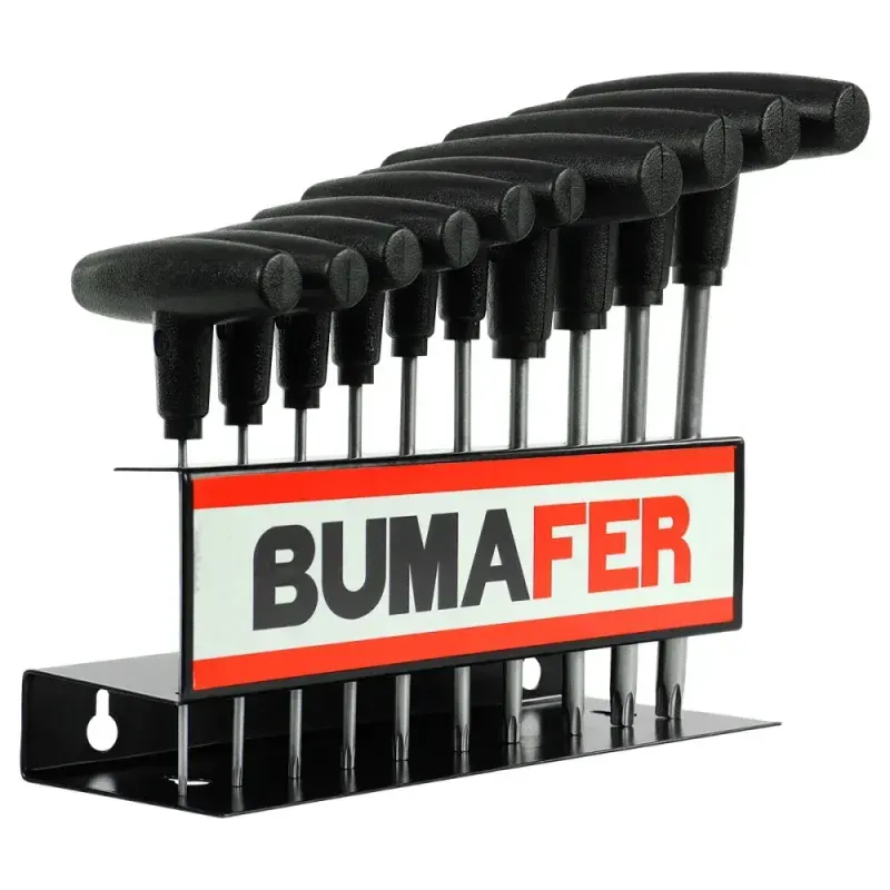 Jogo de Chaves Torx T 10 Peças Bumafer