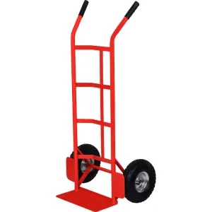 Carrinho de Carga 200kg Roda Pneumática Worker