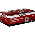 Regulador e Lubrificador de Ar 145 LBF/POL 1/2 Bumafer