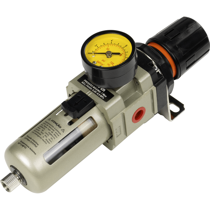 Regulador de Pressão 145 Lbf/Pol 1/4 Bumafer