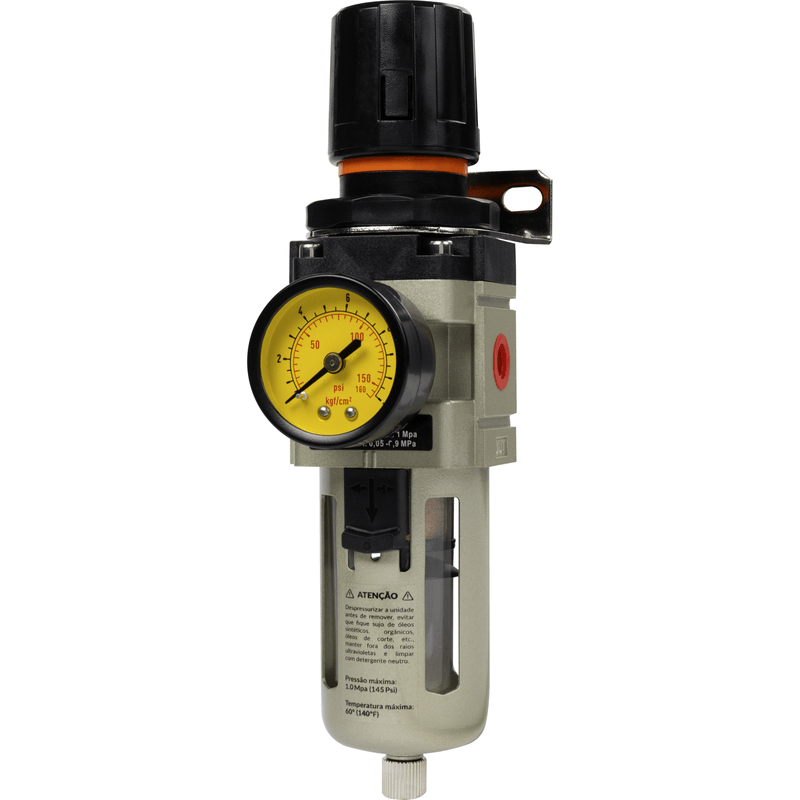 Regulador de Pressão 145 Lbf/Pol 1/4 Bumafer