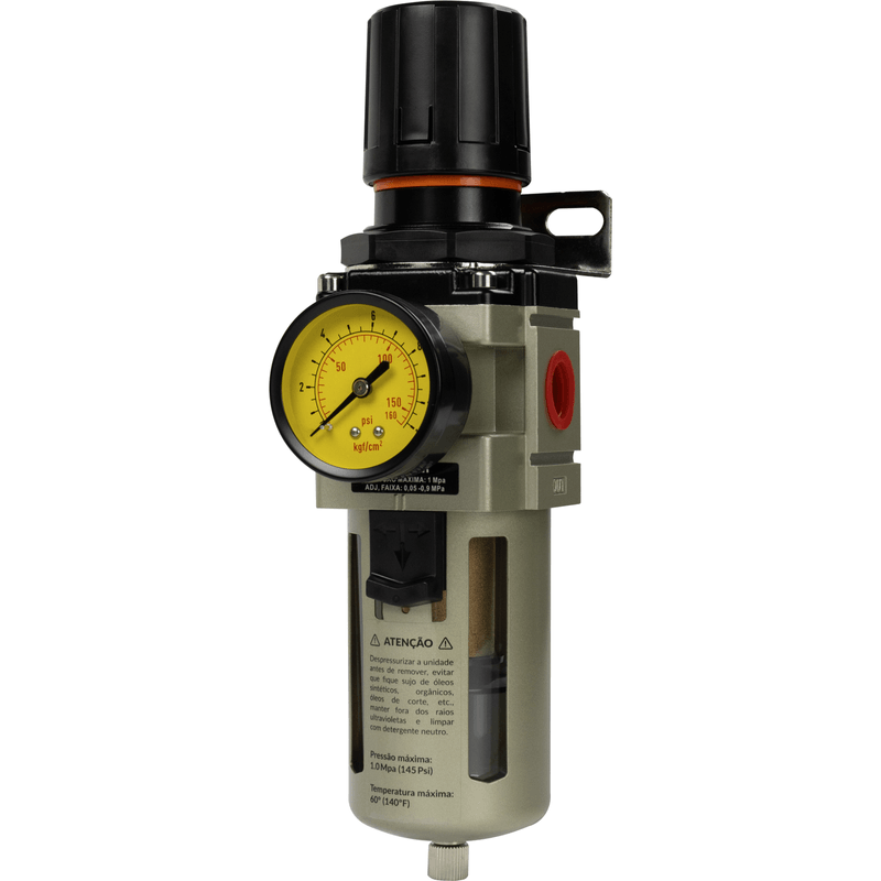 Regulador de Pressão 145 Lbf/Pol 1/2 Bumafer