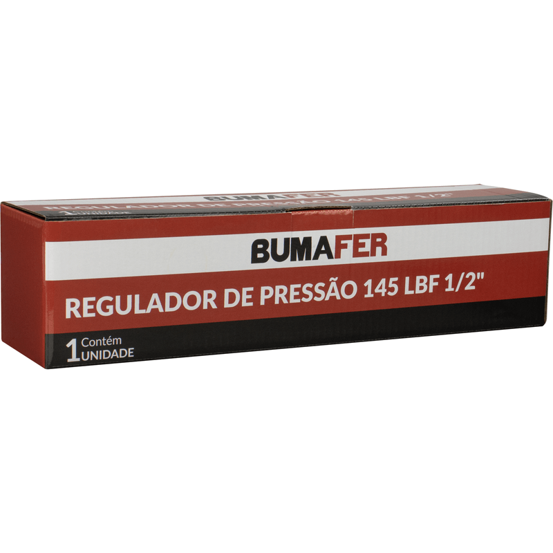 Regulador de Pressão 145 Lbf/Pol 1/2 Bumafer