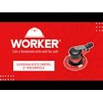 Lixadeira Pneumática Roto Orbital 6" 6pcm 10000rpm Worker