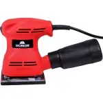 Lixadeira Orbital Vermelha 200W Worker