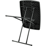 Mesa Dobrável Camper Preta 75cm Kala