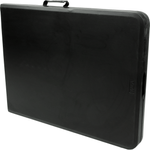 Mesa Dobrável Camper Preta 180cm Kala