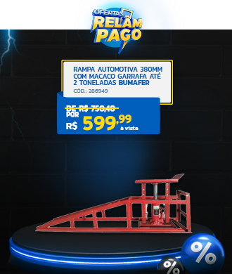 Rampa Automotiva 380mm Com Macaco Bumafer