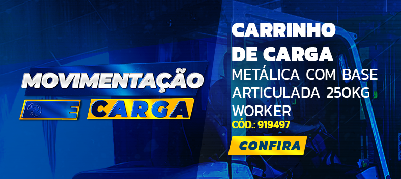 Carrinho De Carga 250Kg Worker