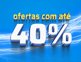 Ofertas com até 40%