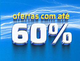 Ofertas com até 60%