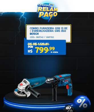 Combo Furadeira + Esmerilhadeira Bosch