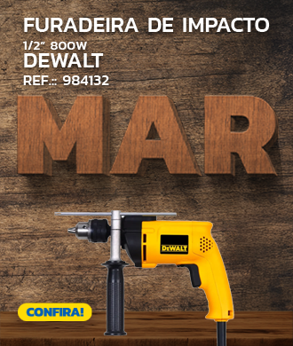 Furadeira de Impacto 1/" 800w DeWalt