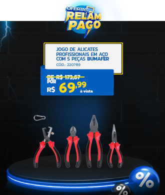 Jogo de Alicates Profissionais Bumafer